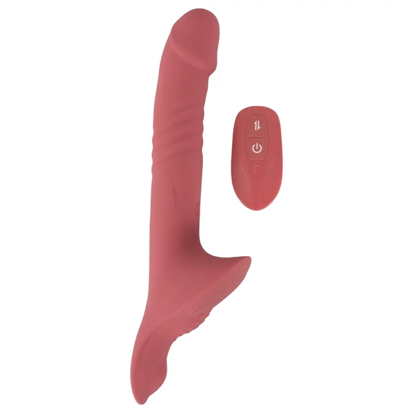 You2Toys - felcsatolható vibrátor szett (piros)