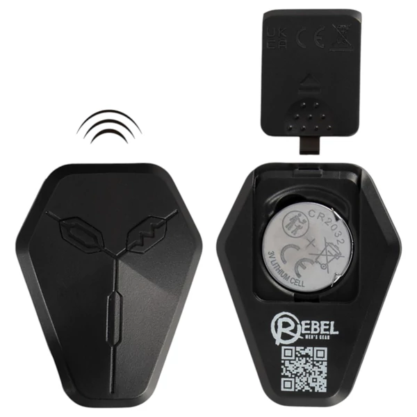 Rebel - lökő prosztatavibrátor (fekete)
