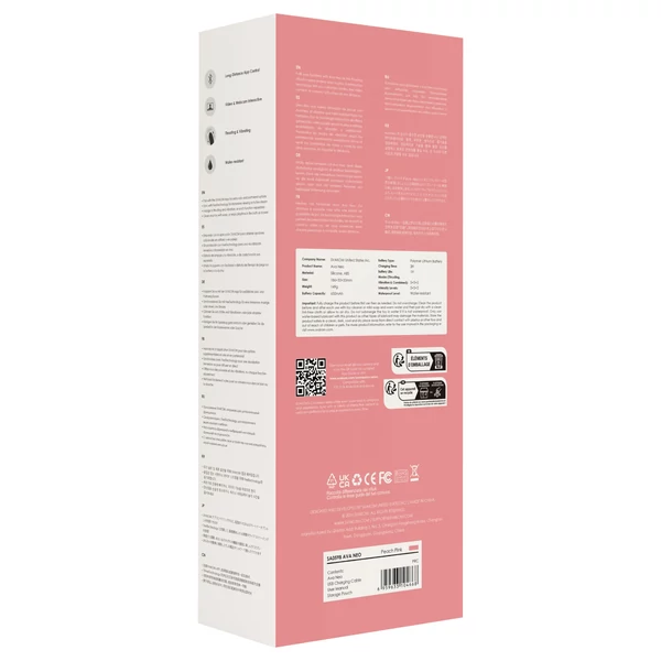 Svakom Ava Neo - okos app-vezérelt lökő G-pont vibrátor (pink)