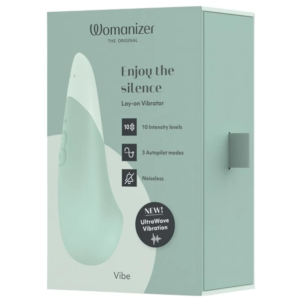 Womanizer Vibe - csikló vibrátor (zöld)