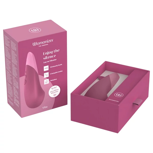 Womanizer Vibe - csikló vibrátor (pink)