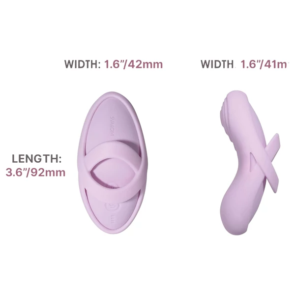 Svakom Echo 2 - okos ujjvibrátor (pink)