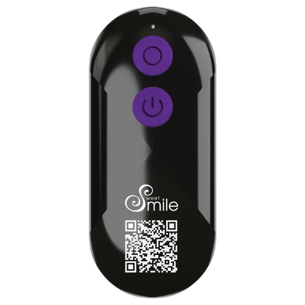 Smile - 2in1 anál vibrátor és csiklóizgató (lila)