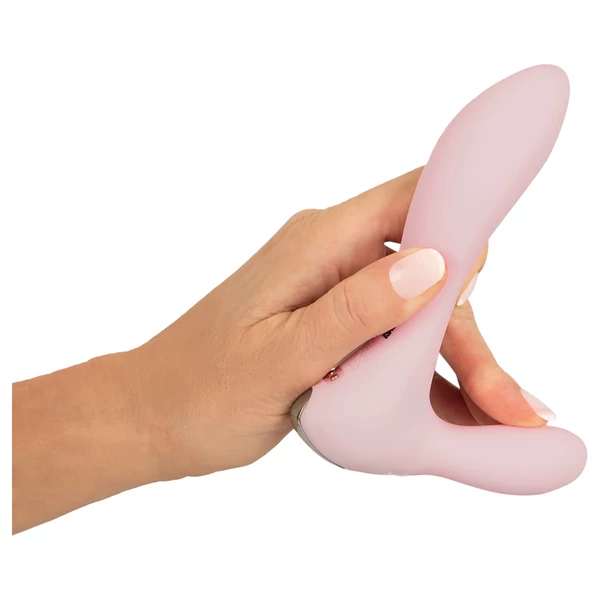 Beau Coeur Cerya - mini csiklókaros vibrátor (halvány pink)