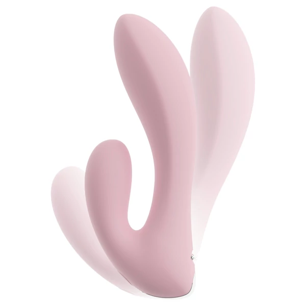 Beau Coeur Cerya - mini csiklókaros vibrátor (halvány pink)