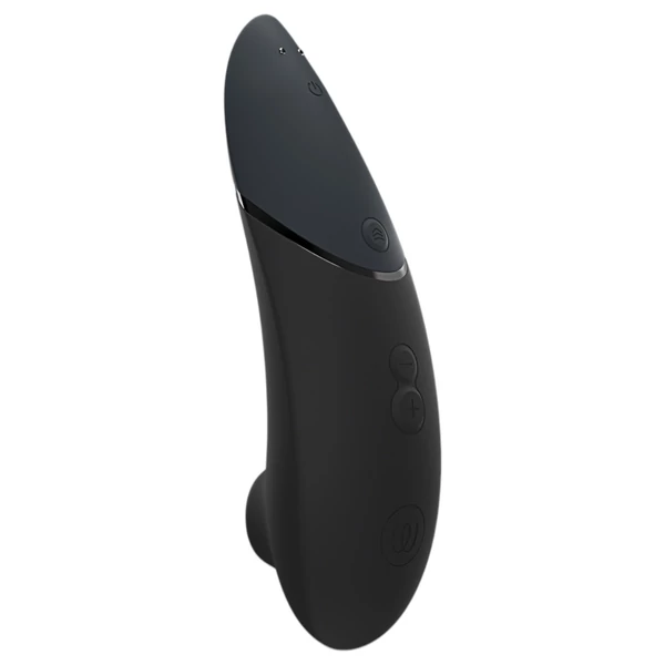 Womanizer Lust&Luxury - csikló- és párvibrátor szett (fekete)