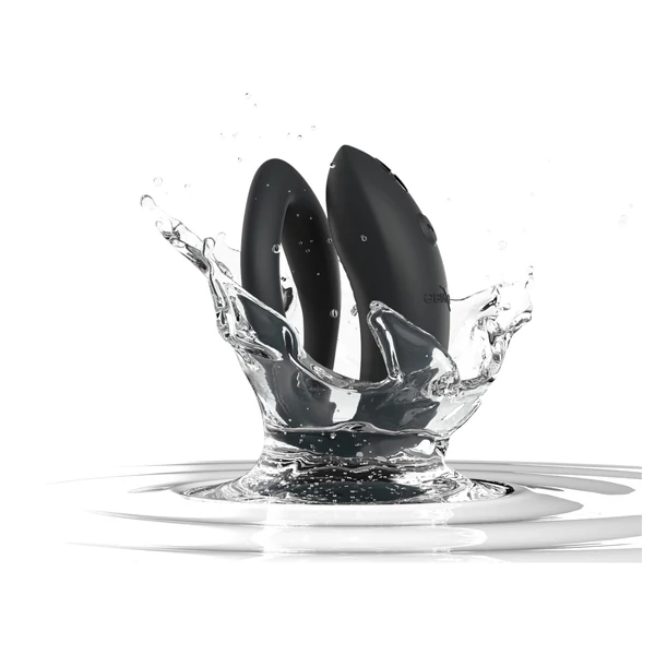 Womanizer Lust&Luxury - csikló- és párvibrátor szett (fekete)