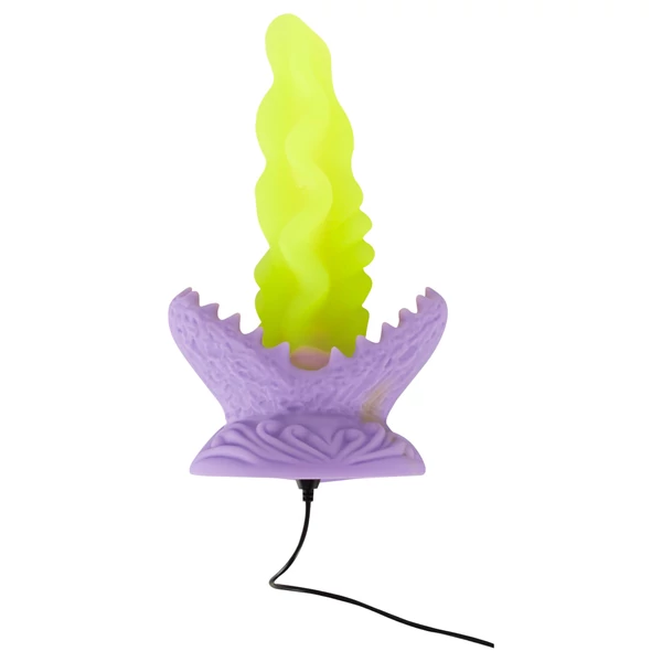 Beasty Cocks Passionate Plant - világító dildó (zöld)