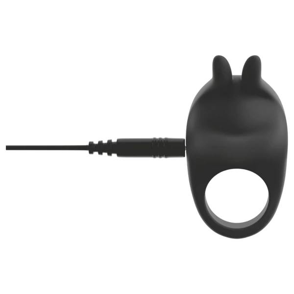 Couple Choice - péniszgyűrű és G-pont vibrátor (szürke)