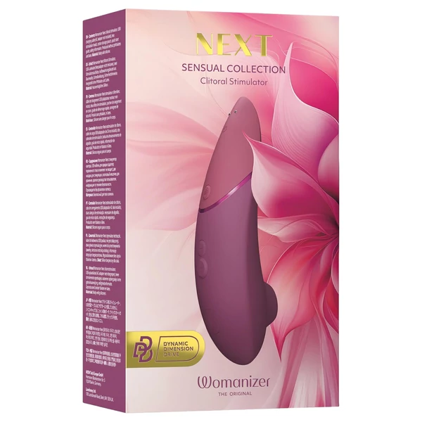 Womanizer Next - akkus, léghullámos csiklóizgató (pink)