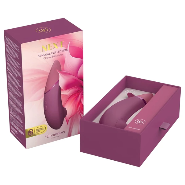 Womanizer Next - akkus, léghullámos csiklóizgató (pink)