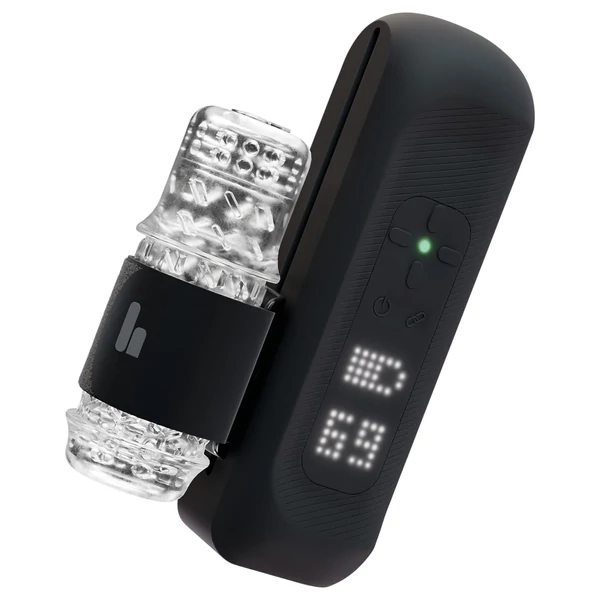 The Handy 2 - okos, vezeték nélküli, VR maszturbátor (fekete)
