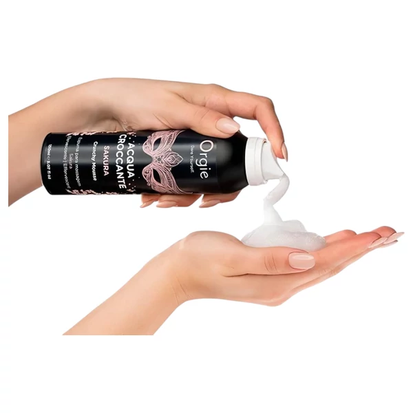 Orgie Acqua Croccante - masszázs hab - cseresznyevirág (150 ml)