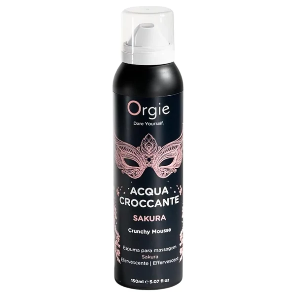 Orgie Acqua Croccante - masszázs hab - cseresznyevirág (150 ml)