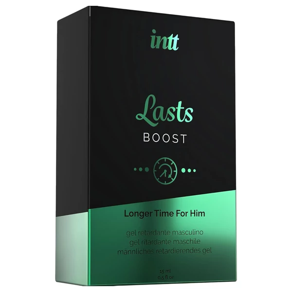 intt Lasts Boost - késleltető és erekciónövelő spray (15ml)