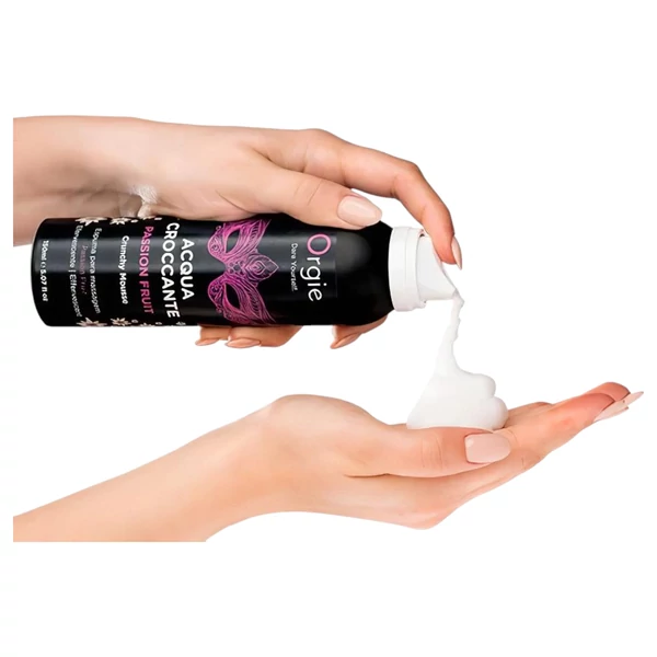 Orgie Acqua Croccante - masszázs hab - passion fruit (150 ml)