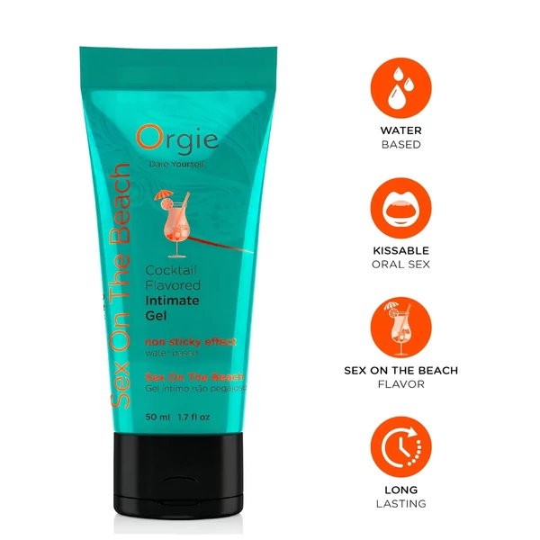 Orgie Cocktail - ehető síkosító - Sex On The Beach (50ml)