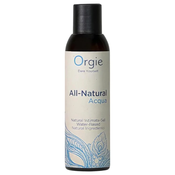 Orgie All Natural - vízbázisú síkosító gél (150 ml)