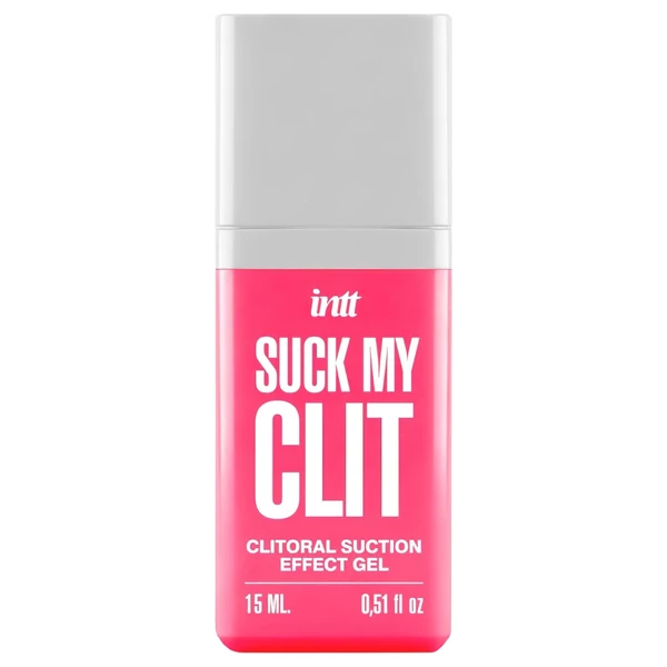 Intt Suck My Clit - klitorisz stimuláló gél nőknek - eper (15 ml)