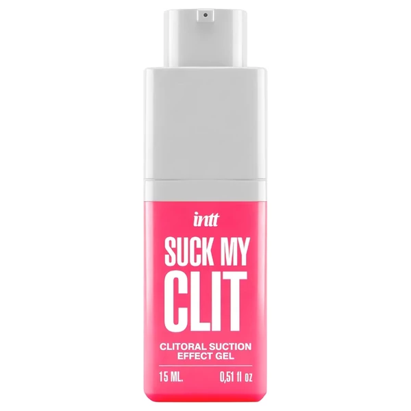 Intt Suck My Clit - klitorisz stimuláló gél nőknek - eper (15 ml)