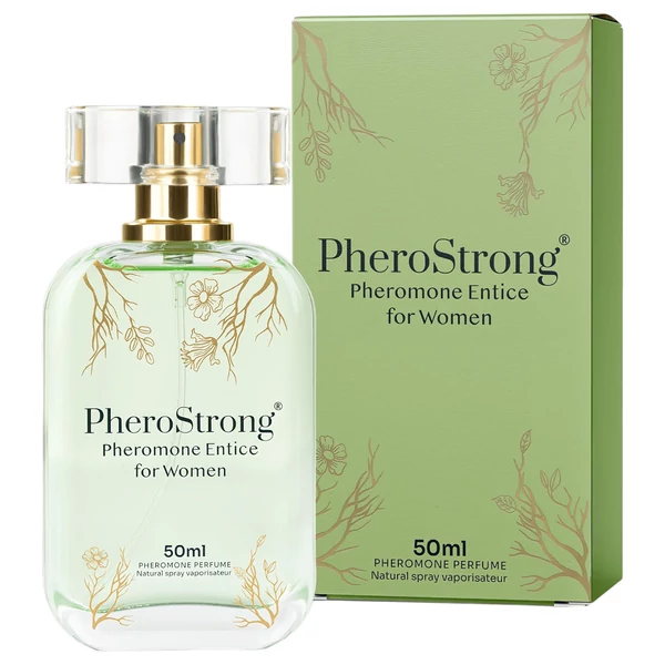 PheroStrong Entice - feromon parfüm nőknek érzéki illat (50 ml)