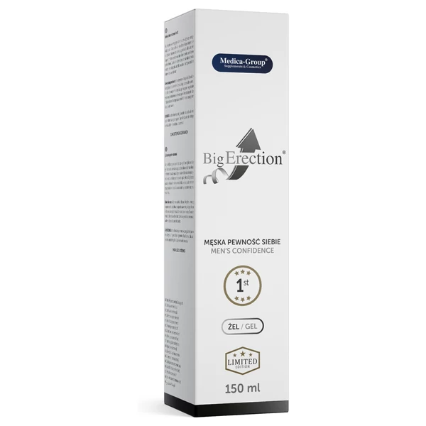 BigErection gel - erekció fokozó gél (150 ml)