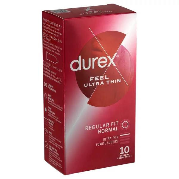 Durex Feel Ultra Thin - ultra élethű óvszer (2 × 10 db)