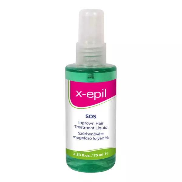 X-Epil SOS - szőrbenövést megelőző folyadék (75ml)