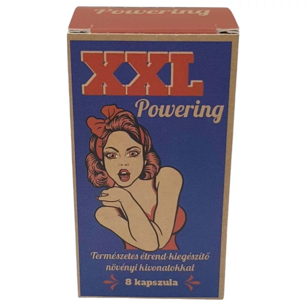 XXL Powering - természetes étrend kiegészítő férfiaknak (8 db)