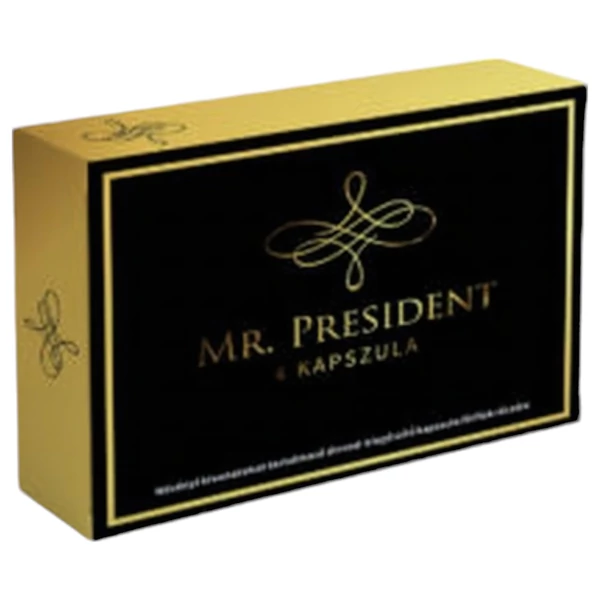 Mr. President - étrend kiegészítő kapszula férfiaknak (4 db)