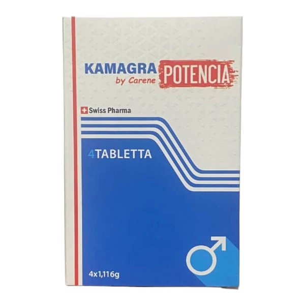 KAMAGRA - étrend-kiegészítő tabletta férfiaknak (4db)