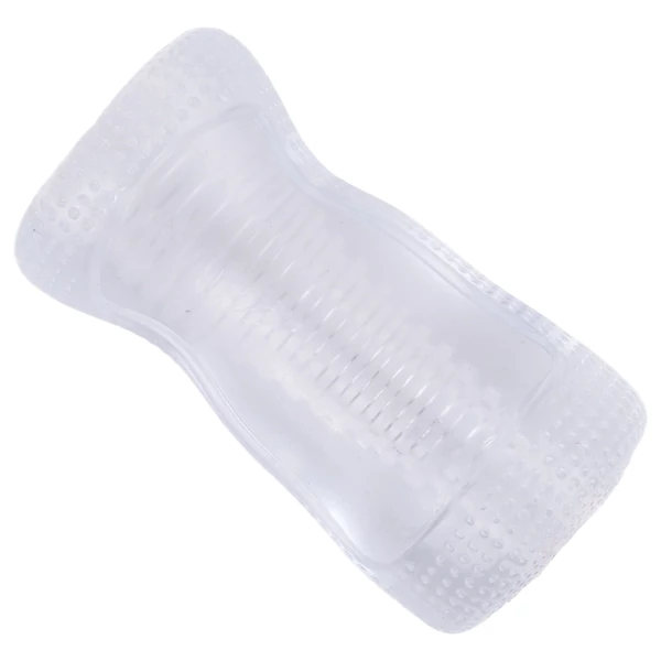 Desirel Vertigo - maszturbátor bordázott belsővel (átlátszó)