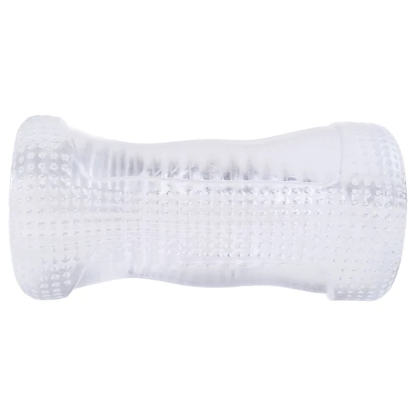 Desirel Vertigo - maszturbátor bordázott belsővel (átlátszó)