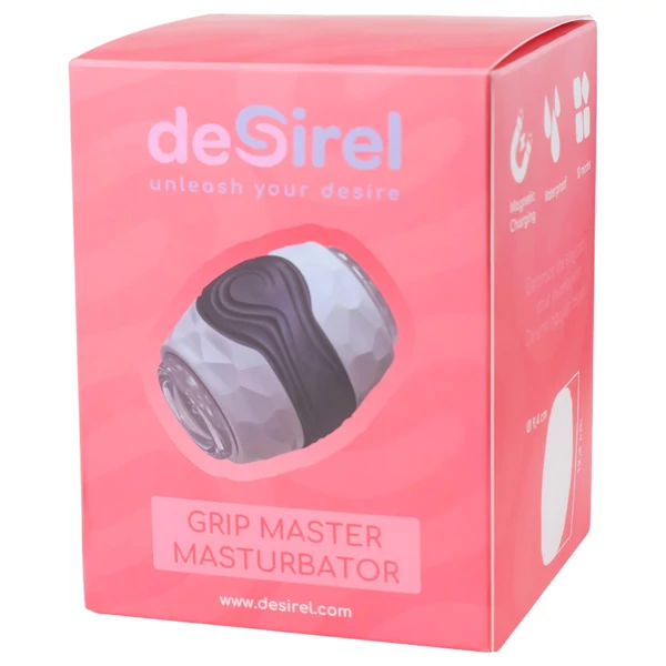 Desirel Grip Master - szorító maszturbátor (szürke)