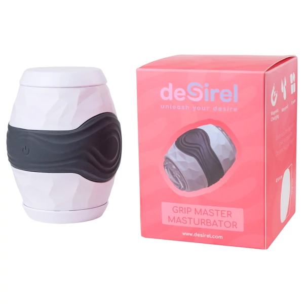 Desirel Grip Master - szorító maszturbátor (szürke)