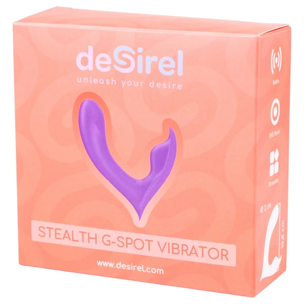Desirel Insider - G-pont és prosztata vibrátor (lila)