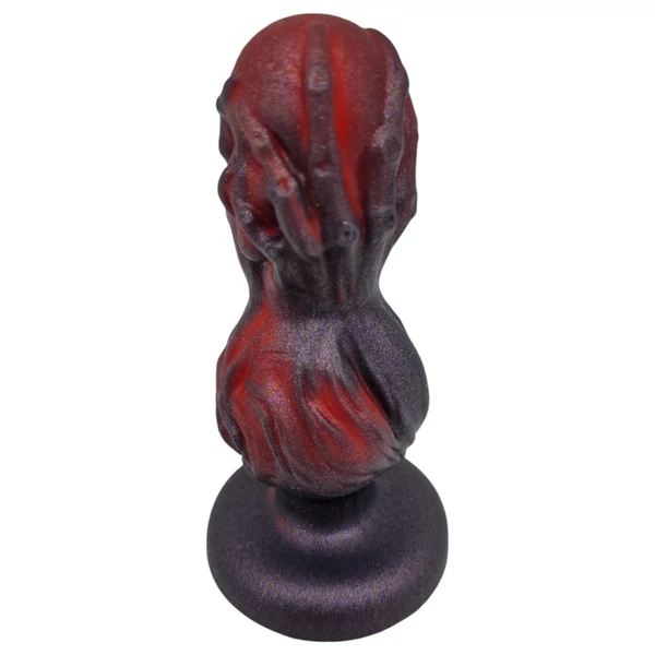 OgazR - gömbös anál dildó - 10,5 cm (fekete)