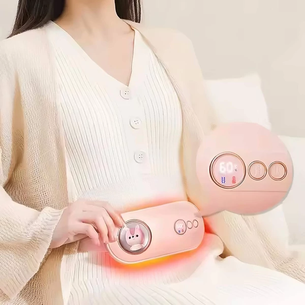 HappyPet Comfort – Menstruációs masszírozó öv (fehér)