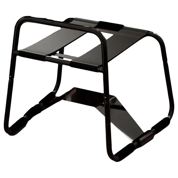 Magic Pillow - Szexszék dildó tartóval (fekete)