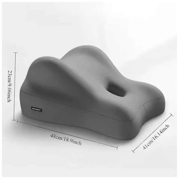 Desirel Magic Pillow - Memóriahabos párna dildótartóval (szürke)