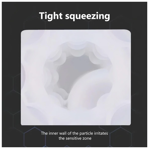 Lonely - szívó, melegítő maszturbátor hangeffektussal (fehér)