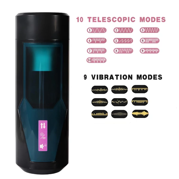 Lonely - lökő, nyögő maszturbátor (fekete)