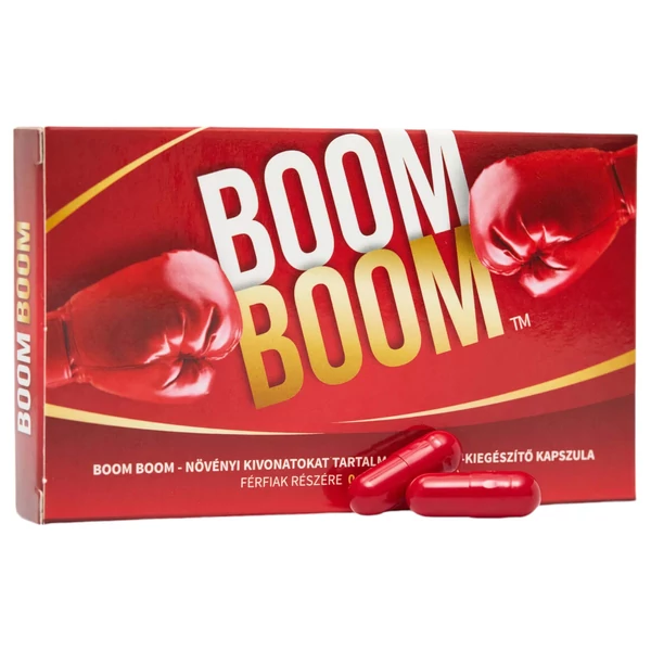 Boom Boom - étrend kiegészítő kapszula férfiaknak (2 db)