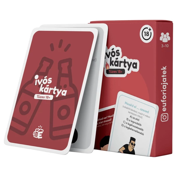 Eufória - Tüzes 18+ ivós kártyajáték
