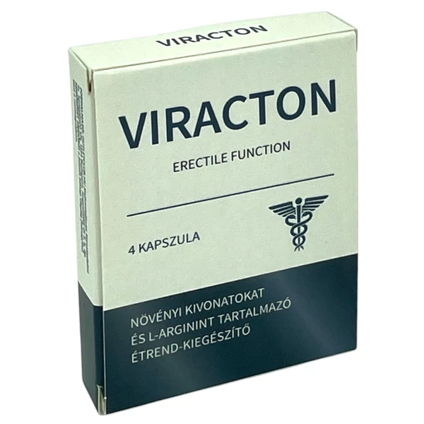 VIRACTON - étrend-kiegészítő kapszula férfiaknak (4 db)