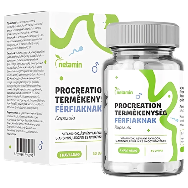 Procreation - fogantatást segítő, kiegészítő kapszula (60db)