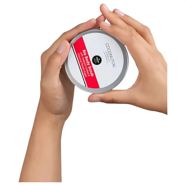 Coconutoil - bio Testradír Kávéval & Kókuszvirágcukorral (100 ml)
