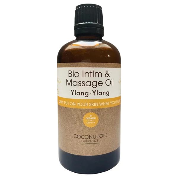Coconutoil - bio Intim & Masszázsolaj Ylang-Ylang (80 ml)