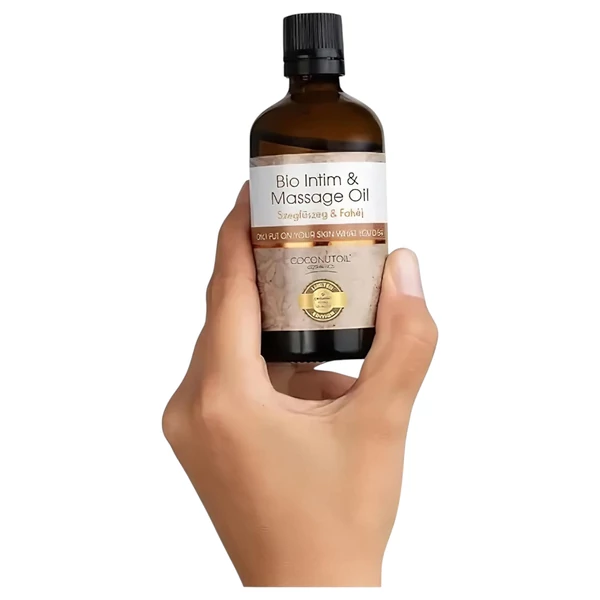 Coconutoil - bio Intim & Masszázsolaj - szegfűszeg-fahéj (80 ml)