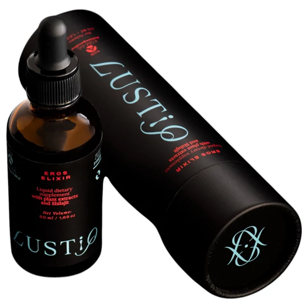 Lustiq Eros Elixir - férfi vágyfokozó cseppek (50 ml)